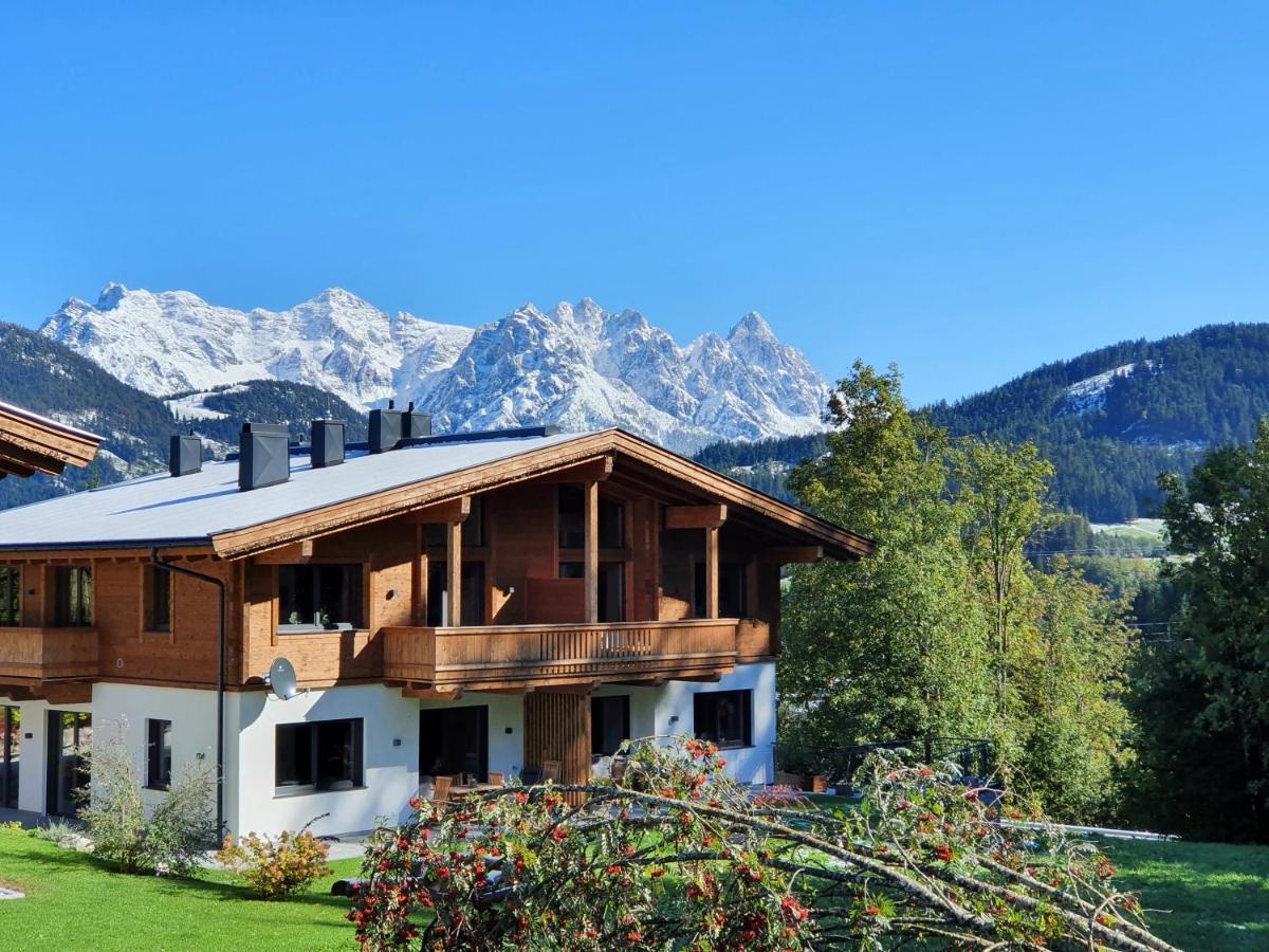 Zeitfrei Chalet Apartments Fieberbrunn Exterior photo